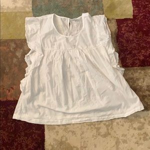 White old navy blouse